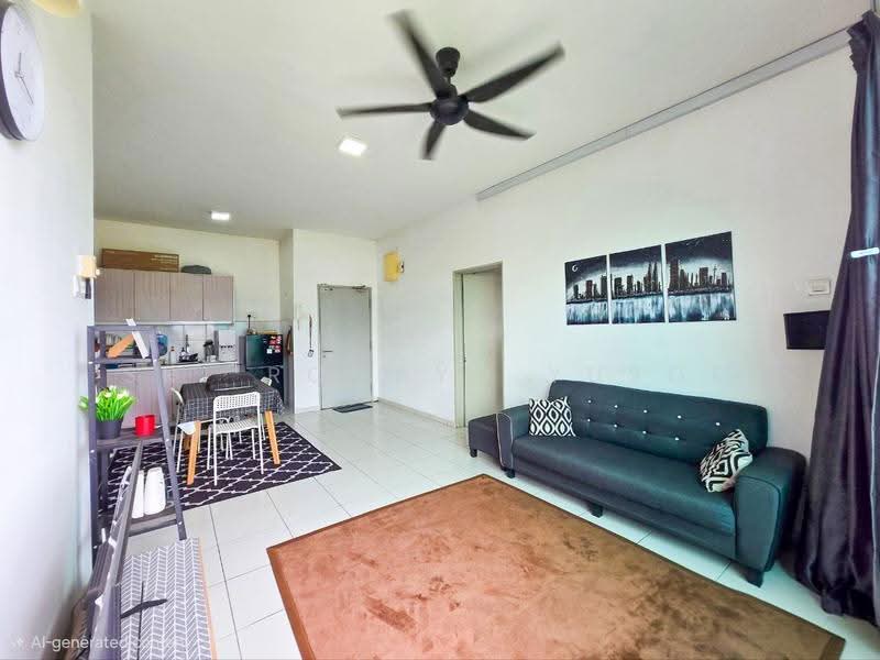 Service Residence for Sale at The Zizz @ Damansara North - Sri Rohayu Yusof - Living Room - PropertyGuru.com.my