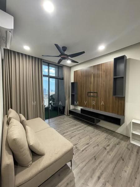 Service Residence for Sale at Henna Residence @ The Quartz WM - Maya Myra - Living Room - PropertyGuru.com.my