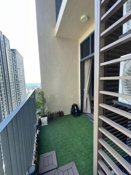 Service Residence for Sale at Henna Residence @ The Quartz WM - Maya Myra - Balcony - PropertyGuru.com.my