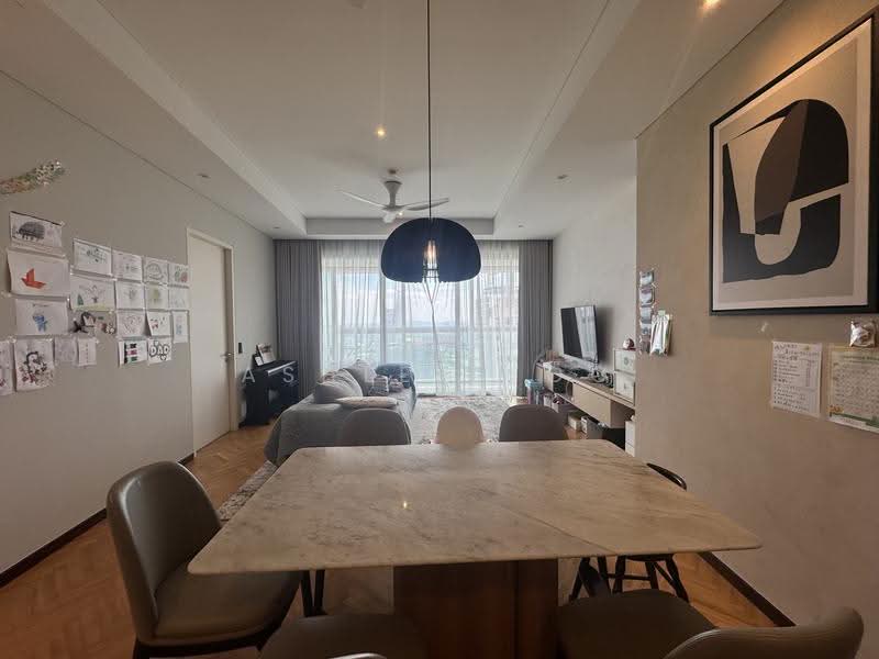 Service Residence for Rent at Southpoint Residences - Ashley Foo - Living Room - PropertyGuru.com.my