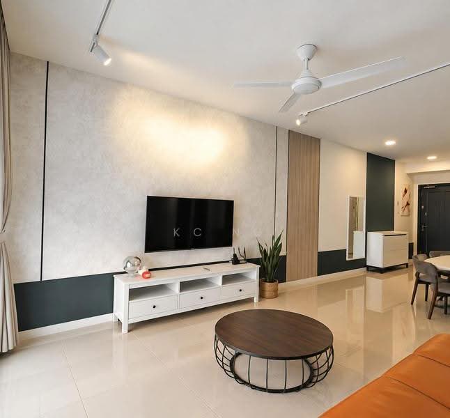 Kediaman Servis untuk Dijual di Residensi Sunway Belfield - KC Ng - Living Room - PropertyGuru.com.my