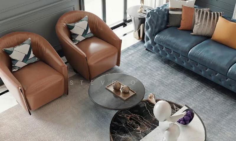 Service Residence for Sale at The Connaught One - Steve Ong - Living Room - PropertyGuru.com.my