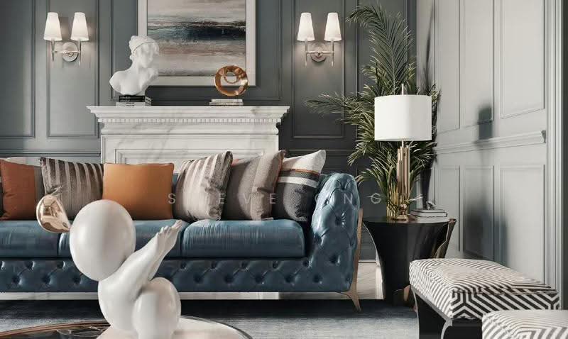 Service Residence for Sale at The Connaught One - Steve Ong - Living Room - PropertyGuru.com.my