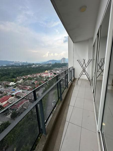Kondominium untuk Dijual di Casa Green Condominium - Shirley Sea - Balcony - PropertyGuru.com.my