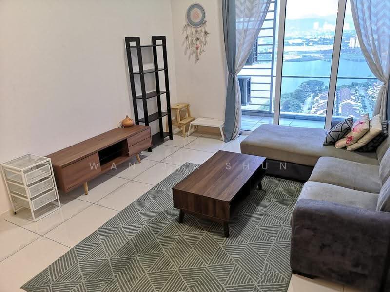 Service Residence for Rent at Eco Sky - Wan Jia Shun - Living Room - PropertyGuru.com.my