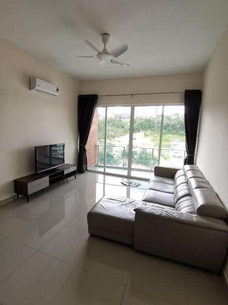 Condominium for Rent at Sg Long Residence - Ken Lim - Living Room - PropertyGuru.com.my