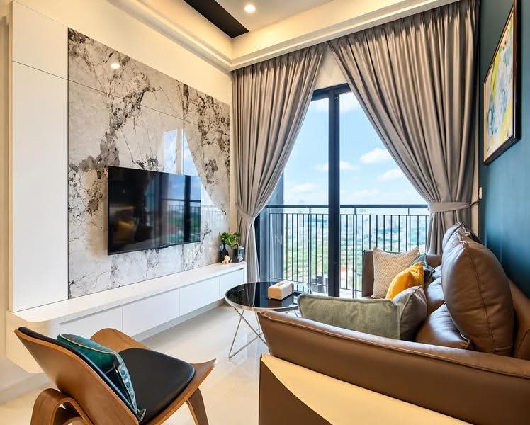 Kediaman Servis untuk Dijual di Sunway Velocity TWO - KC Ng - Living Room - PropertyGuru.com.my