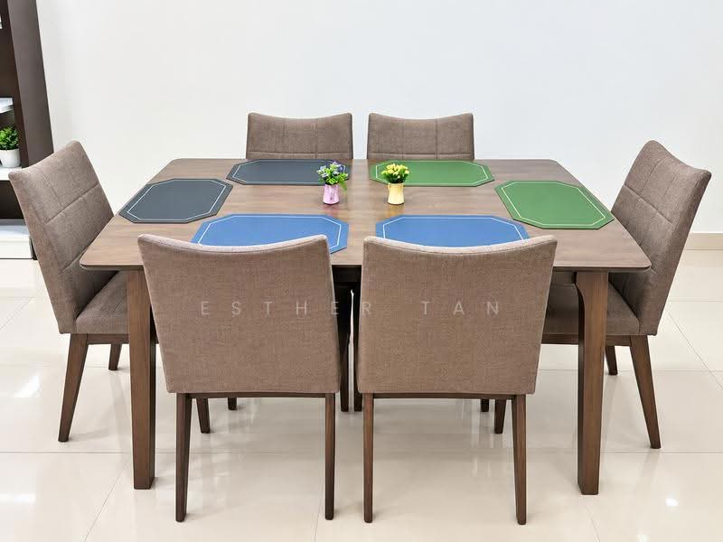 Service Residence for Rent at Solaris Dutamas - Esther Tan - Dining Room - PropertyGuru.com.my