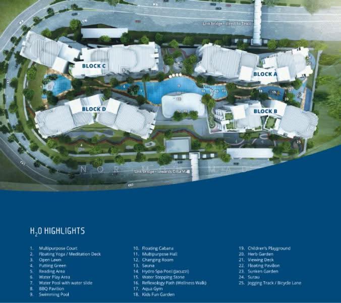 Service Residence for Sale at H2O Residences - Nor Mohamad - Exterior - PropertyGuru.com.my