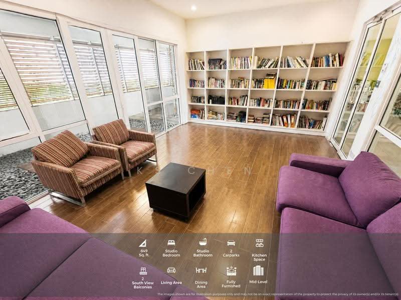Kediaman Servis untuk Disewa di Ritze Perdana 2 - KS Chen - PropertyGuru.com.my
