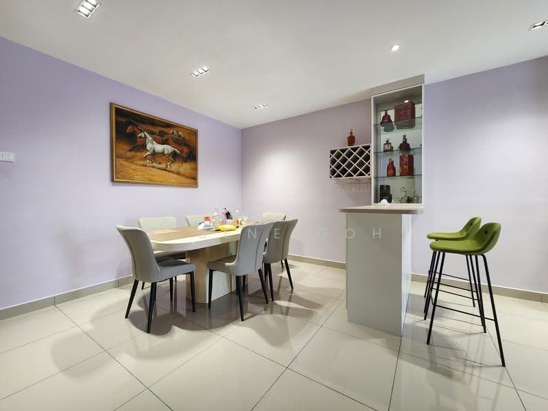 Rumah Teres untuk Disewa di Taman Semenyih Mewah (Semenyih) - Eugene Goh - Dining Room & Relax Bar Counter - PropertyGuru.com.my