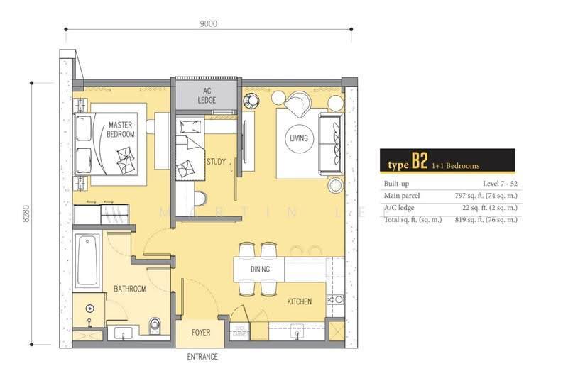 Service Residence for Rent at Star Residences Three - Martin Lee - PropertyGuru.com.my