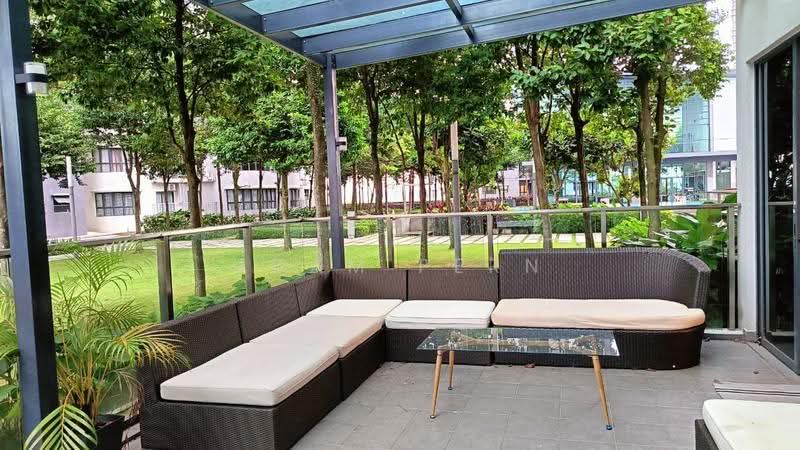 Service Residence for Rent at Maisson - Adam Pern - Balcony - PropertyGuru.com.my