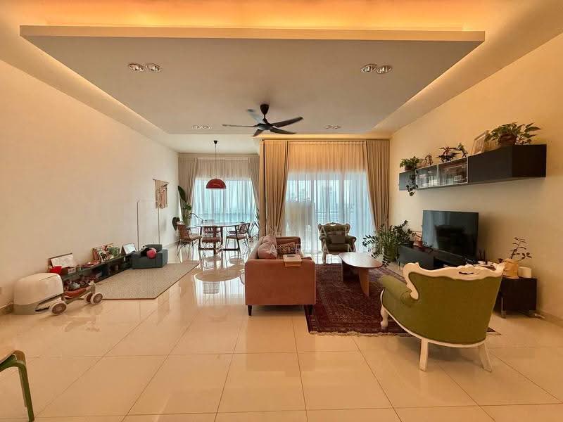 Service Residence for Sale at Sinaran TTDI - Nurul Ain Muharam - Living Room - PropertyGuru.com.my