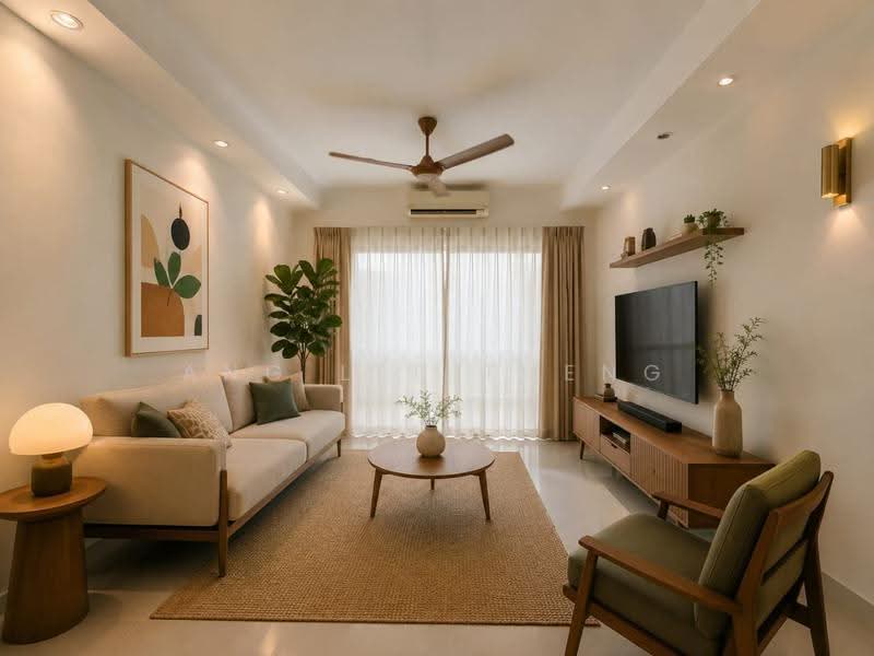 Kondominium untuk Dijual di Sunrise Garden Condominium - Ang Lee Theng - Living Room - PropertyGuru.com.my