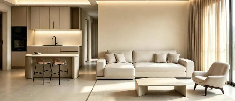 Service Residence for Rent at Jendela Residences - Elaine Cheah - Living Room - PropertyGuru.com.my