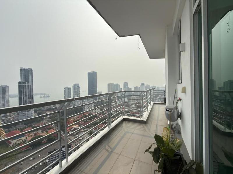 Kondominium untuk Dijual di The Cantonment - Michelle Mah - Balcony - PropertyGuru.com.my