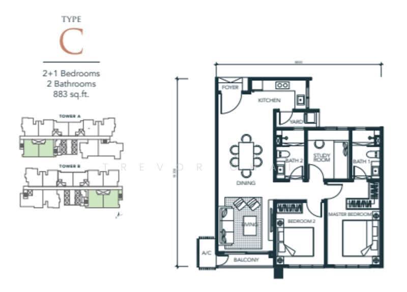 Service Residence for Rent at Sunway Velocity TWO - Trevor Chai - PropertyGuru.com.my