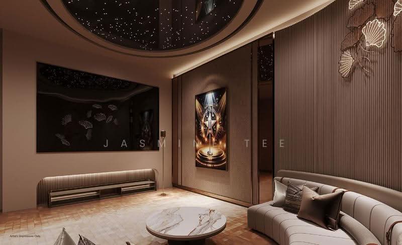Kediaman Servis untuk Disewa di Skyline Embassy - Jasmine Tee - Living Room - PropertyGuru.com.my