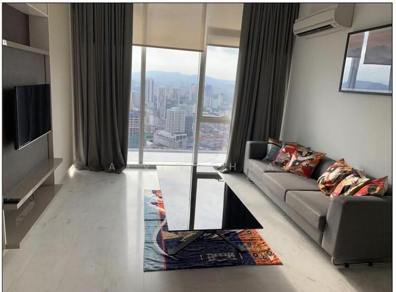 Service Residence for Sale at The Face Suites (Platinum Suites) - Alvin Chua - Living Room - PropertyGuru.com.my