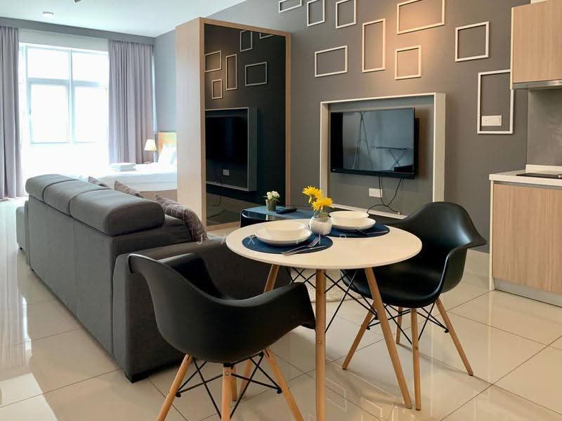 Service Residence for Rent at Twin Galaxy (Dwi Galaksi) - Jax Yip - Living Room - PropertyGuru.com.my