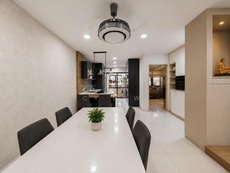 3-storey Terraced House for Sale in Lake Fields (Sungai Besi) - CY Low - Dining Room - PropertyGuru.com.my