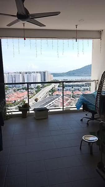 Condominium for Sale at 98 Nibong Residence - Meng . - Balcony - PropertyGuru.com.my