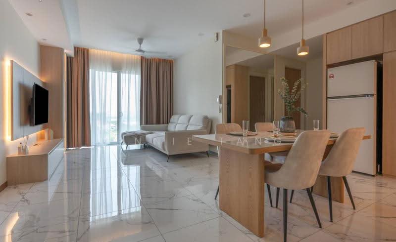 Service Residence for Sale at Conezion Residences - Vinnie Tang - Living Room - PropertyGuru.com.my