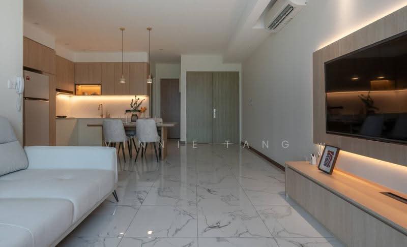 Service Residence for Sale at Conezion Residences - Vinnie Tang - Living Room - PropertyGuru.com.my
