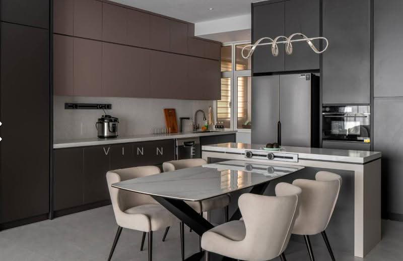 Kediaman Servis untuk Dijual di The Clio 2 Residences - Vinnie Tang - Kitchen - PropertyGuru.com.my
