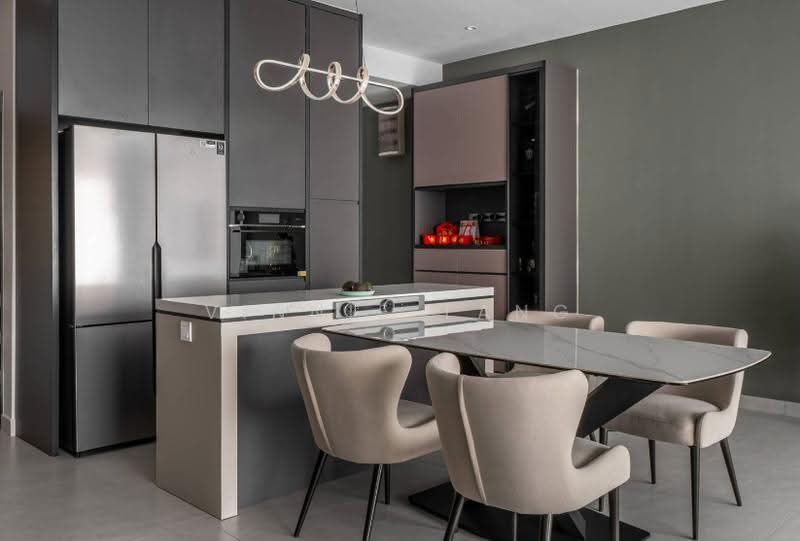 Kediaman Servis untuk Dijual di The Clio 2 Residences - Vinnie Tang - Kitchen - PropertyGuru.com.my