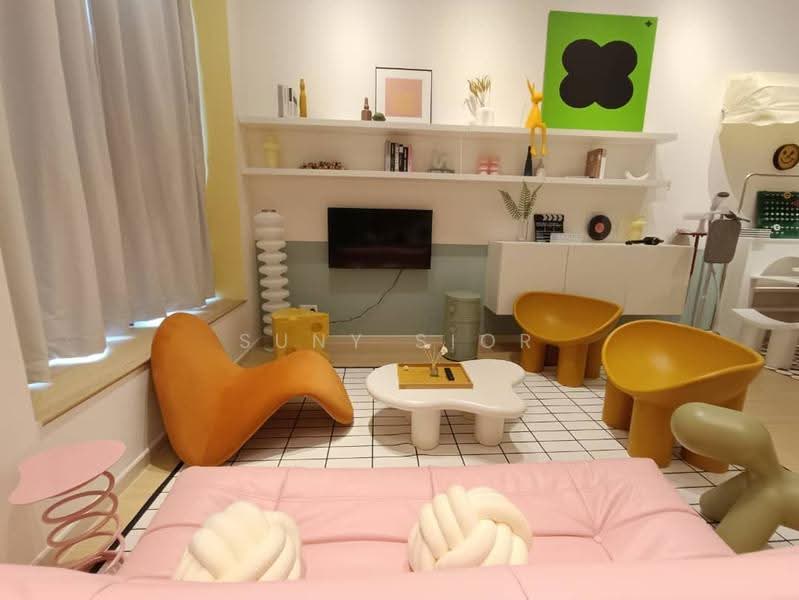 Service Residence for Rent at Sunway Grid Residence - Suny Sior - Living Room - PropertyGuru.com.my