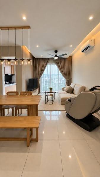 Service Residence for Rent at Fortune Centra - Josh Yong - Living Room - PropertyGuru.com.my