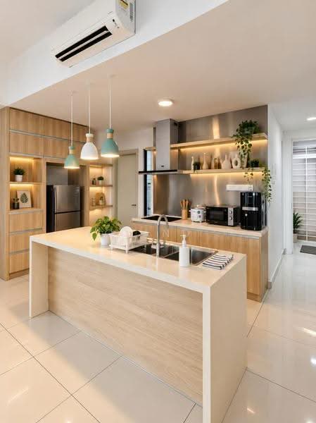 Service Residence for Sale at Southkey Mosaic - Yoland . - Kitchen - PropertyGuru.com.my