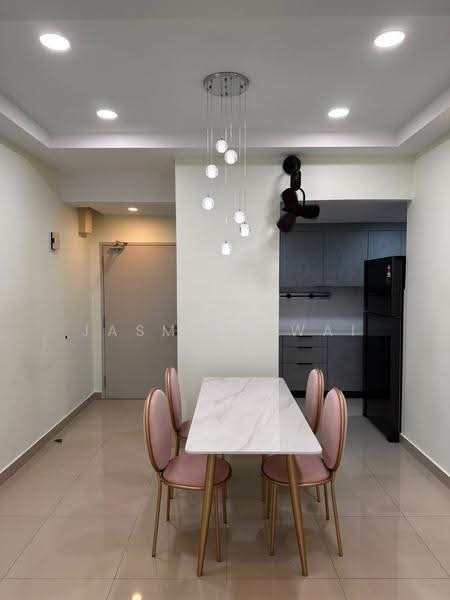 Kediaman Servis untuk Disewa di Hillpark Residence - Jasmine Wai - Dining Room - PropertyGuru.com.my