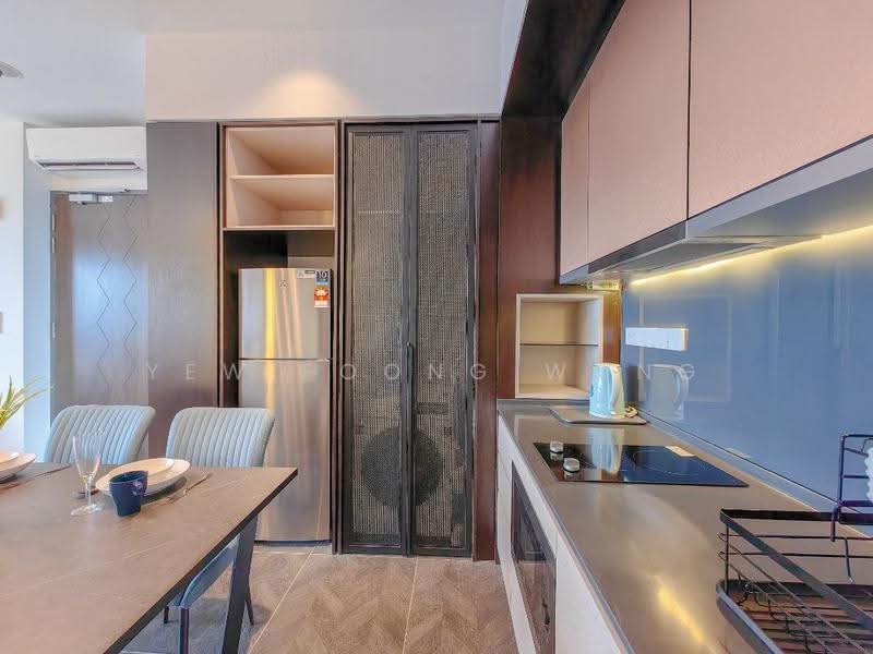Kediaman Servis untuk Dijual di Scarletz Suites @ KL City Centre - Yew Foong Wong - Kitchen - PropertyGuru.com.my
