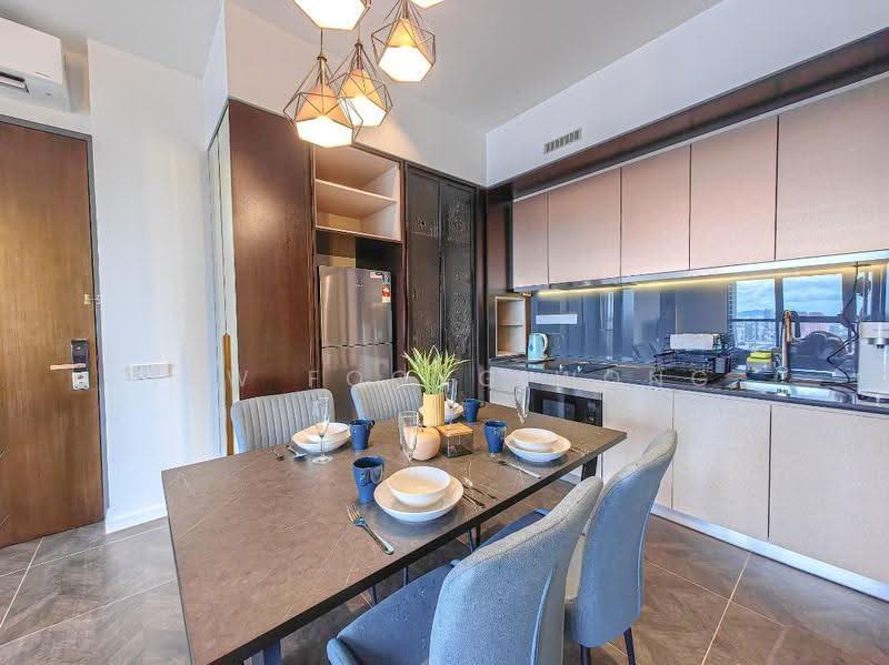 Kediaman Servis untuk Dijual di Scarletz Suites @ KL City Centre - Yew Foong Wong - Kitchen - PropertyGuru.com.my