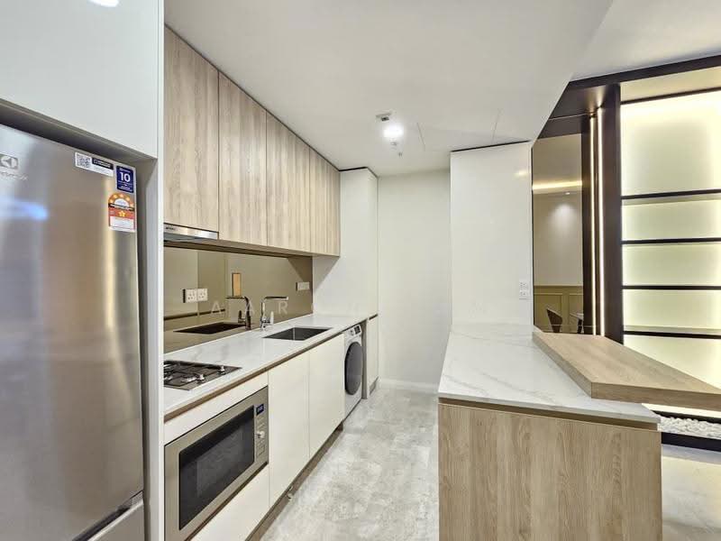 Service Residence for Rent at TRX Residences - Aaron Lam - Kitchen - PropertyGuru.com.my