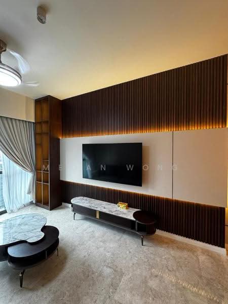 Service Residence for Rent at TRX Residences - Megan Wong - Living Room - PropertyGuru.com.my