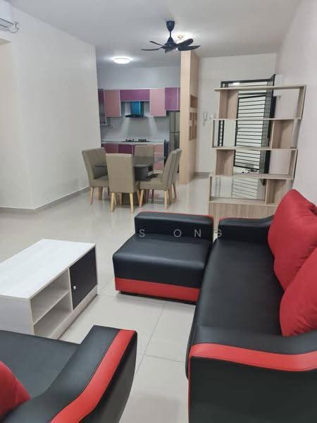 Service Residence for Rent at Twin Danga Residence - Kris Ong - Living Room - PropertyGuru.com.my