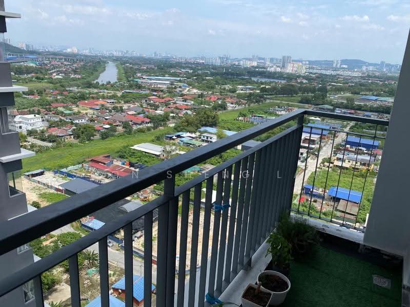 Condominium for Rent at Koi Prima Condominium - Soon Sheng Law - Balcony - PropertyGuru.com.my