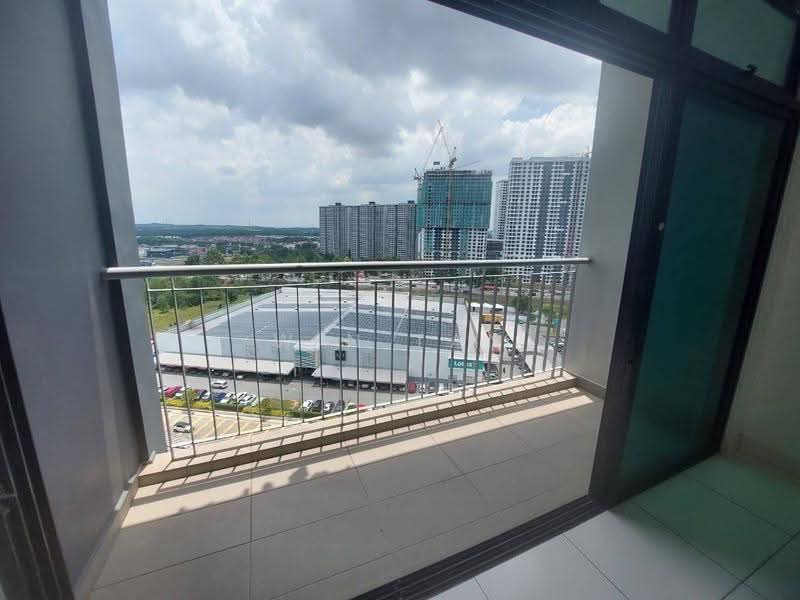 Service Residence for Rent at Sky Peak Residences - Win Tan - Balcony - PropertyGuru.com.my
