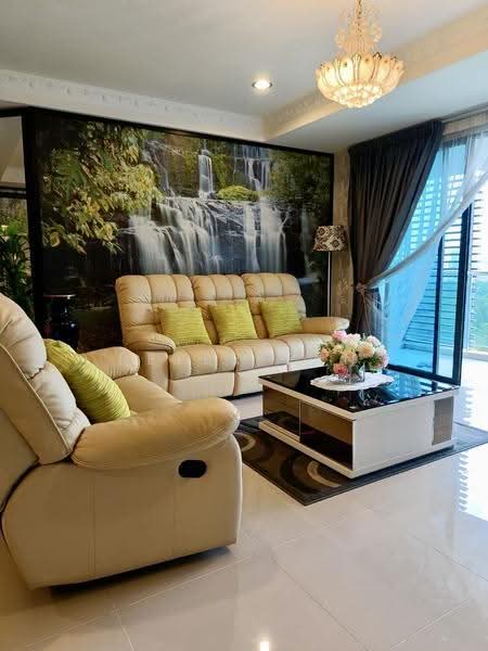 Kondominium untuk Disewa di Gardenview Residences - Peter Tan - Living Room - PropertyGuru.com.my