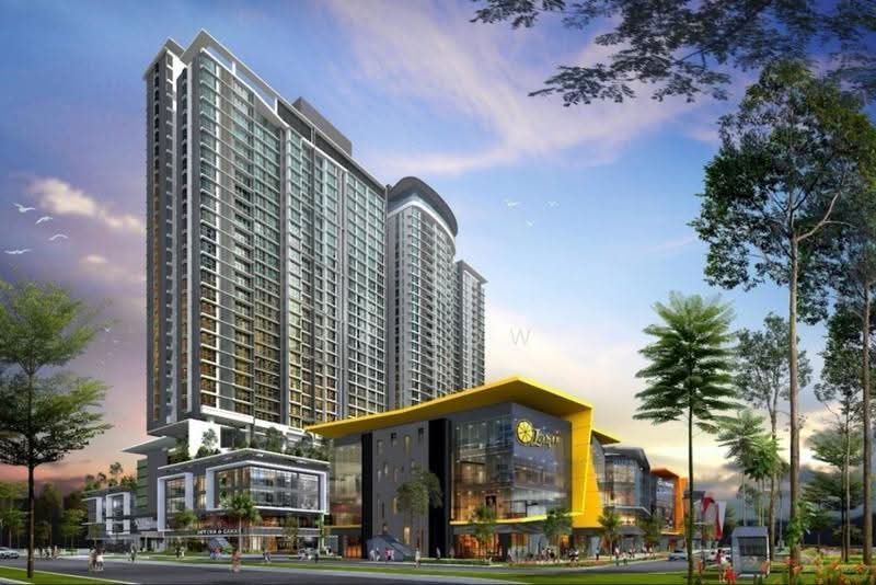 Service Residence for Sale at Southkey Mosaic - KK Low - Exterior - PropertyGuru.com.my