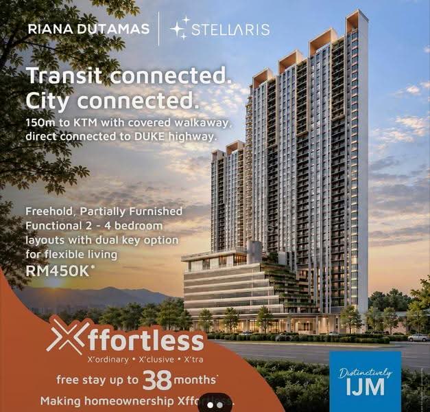 Service Residence for Sale at Stellaris @ Riana Dutamas - MH Wong - Exterior - PropertyGuru.com.my