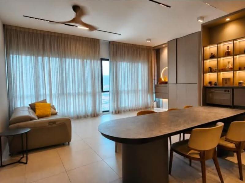 Kediaman Servis untuk Dijual di Ativo Suites @ Damansara Avenue - Valerie Ng - Living Room - PropertyGuru.com.my