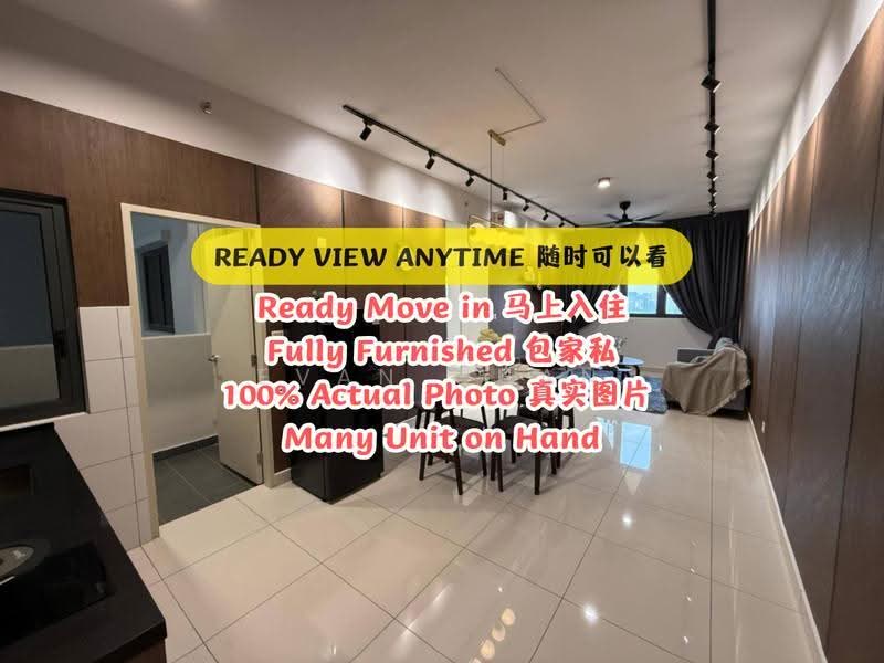 Kediaman Servis untuk Disewa di Nexus - Evan Chan - Living Room - PropertyGuru.com.my