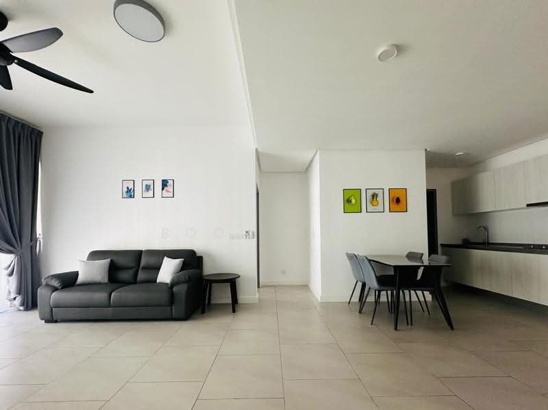 Condominium for Sale at Triuni Residences - Boon Siew - Living Room - PropertyGuru.com.my