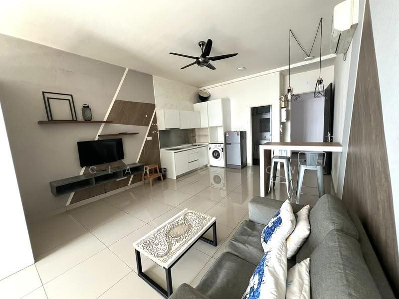 Service Residence for Rent at Twin Galaxy (Dwi Galaksi) - Clarence Low - Living Room - PropertyGuru.com.my