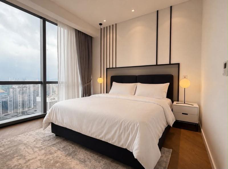 Service Residence for Rent at SO Sofitel Kuala Lumpur Residences - Nicholas Lee - Bedroom - PropertyGuru.com.my